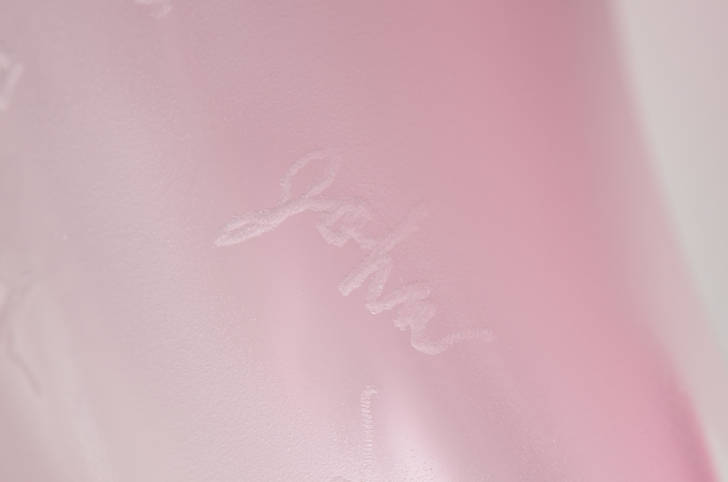 Signed Barry Entner Blown Glass Flower