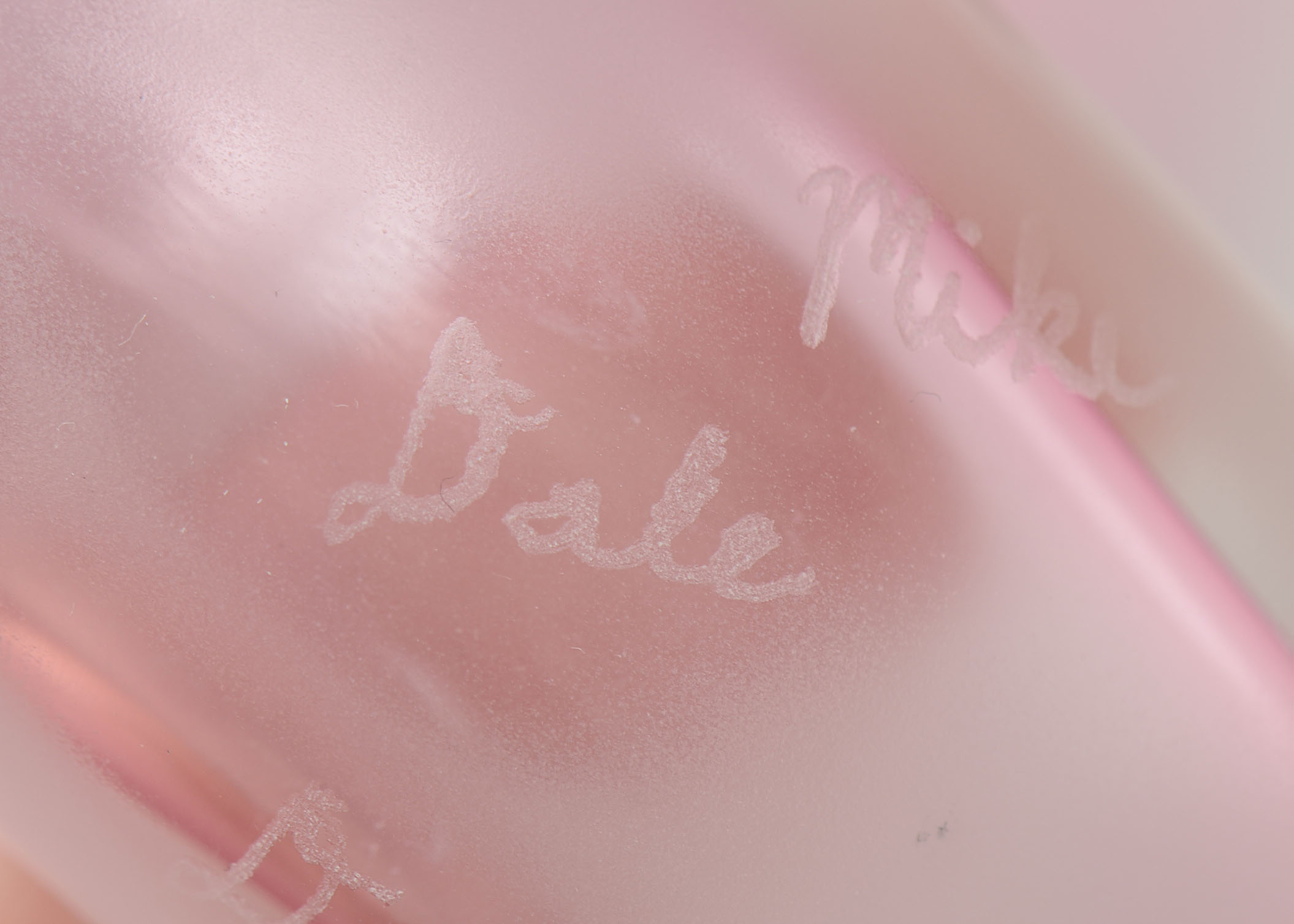 Signed Barry Entner Blown Glass Flower