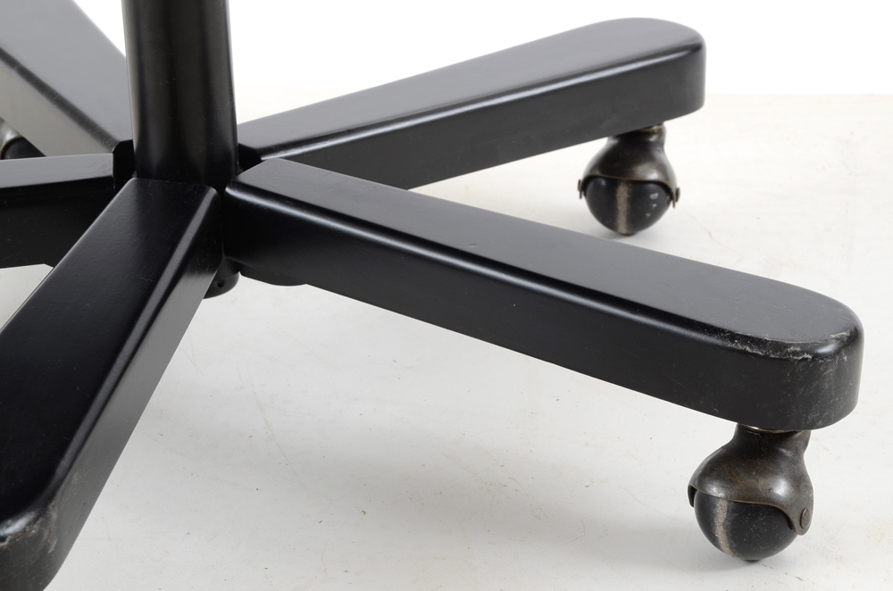 Arhaus Furniture Rolling Leather Desk Chair