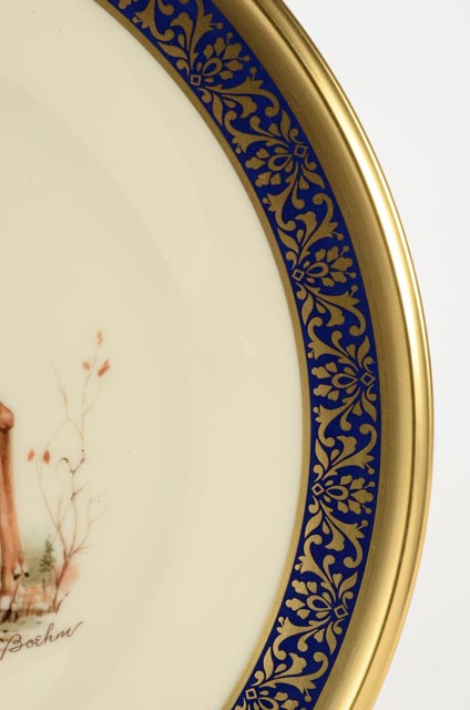 Pair of Vintage Limited Edition Lenox Wildlife Plates