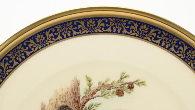 Pair of Vintage Limited Edition Lenox Wildlife Plates