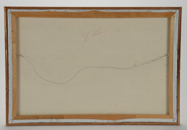 K. Mescal Mid-Century Oil on Canvas Southwest Scene