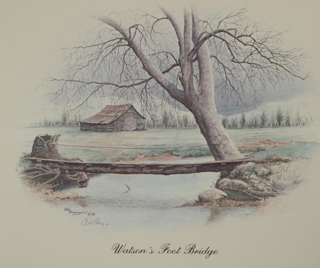 Lot of Four Signed E. Howard Burger Offset Lithographs