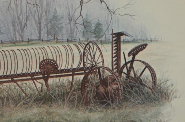 Lot of Four Signed E. Howard Burger Offset Lithographs