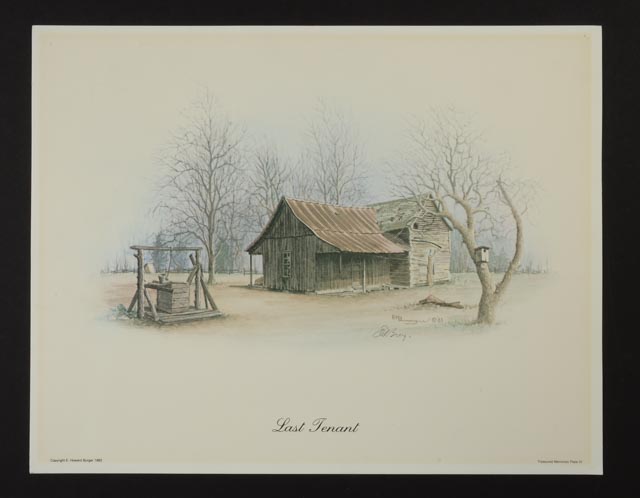 Lot of Four Signed E. Howard Burger Offset Lithographs