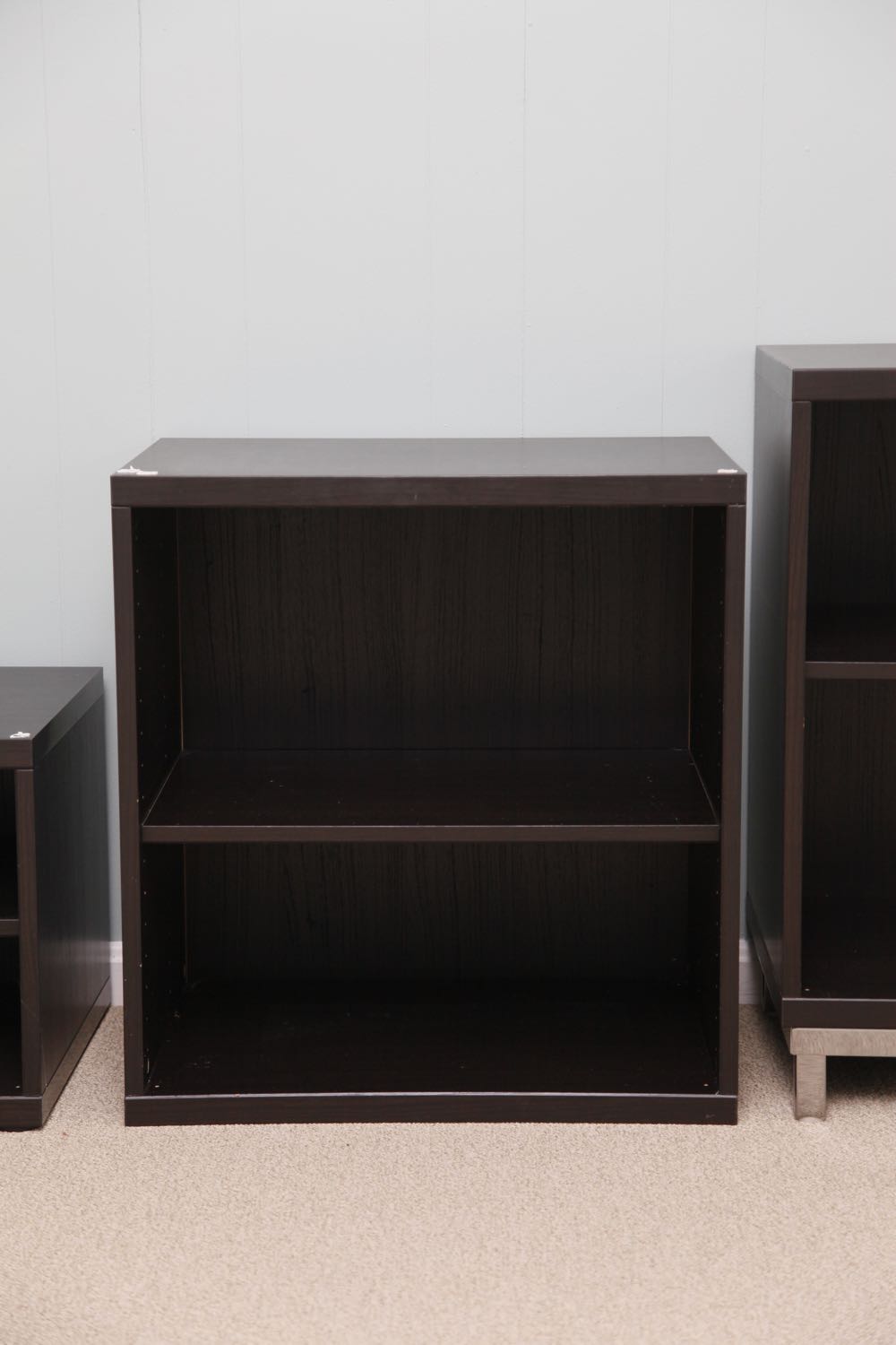 Set of Five IKEA Small Bookcases