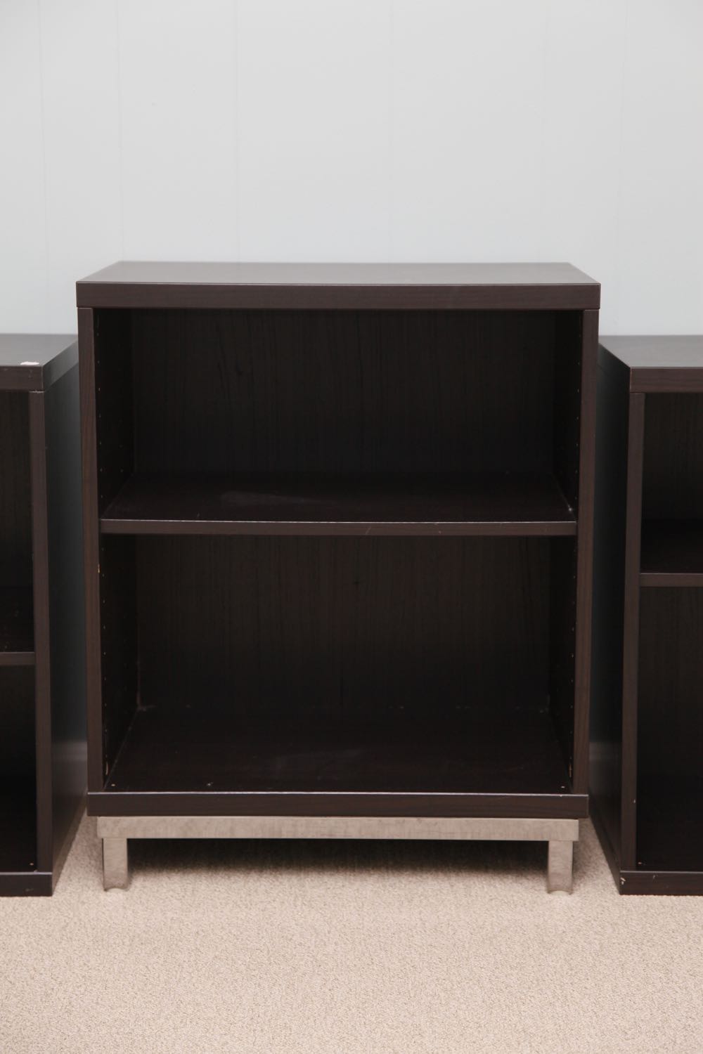 Set of Five IKEA Small Bookcases