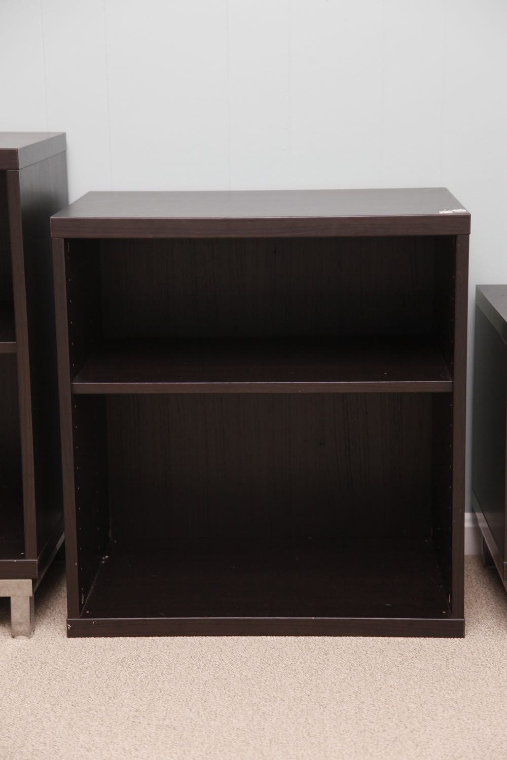 Set of Five IKEA Small Bookcases