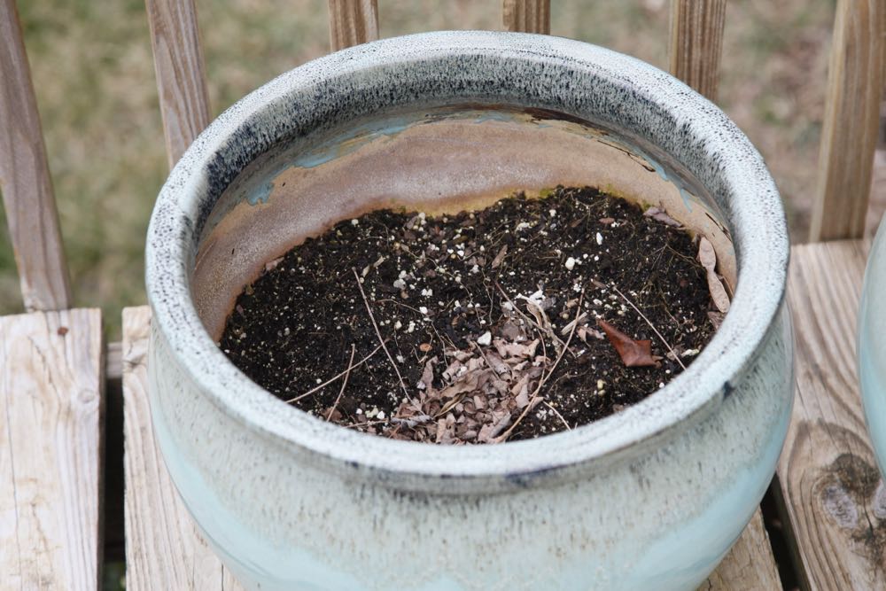Trio of Turquoise Flower Pots