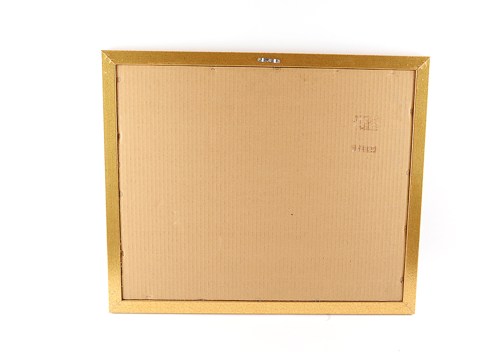 Framed Gold Foil Blaeu Map Pair