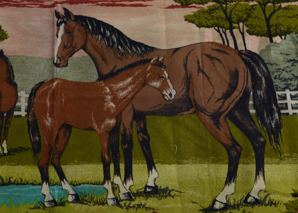 Vintage Horse Tapestry