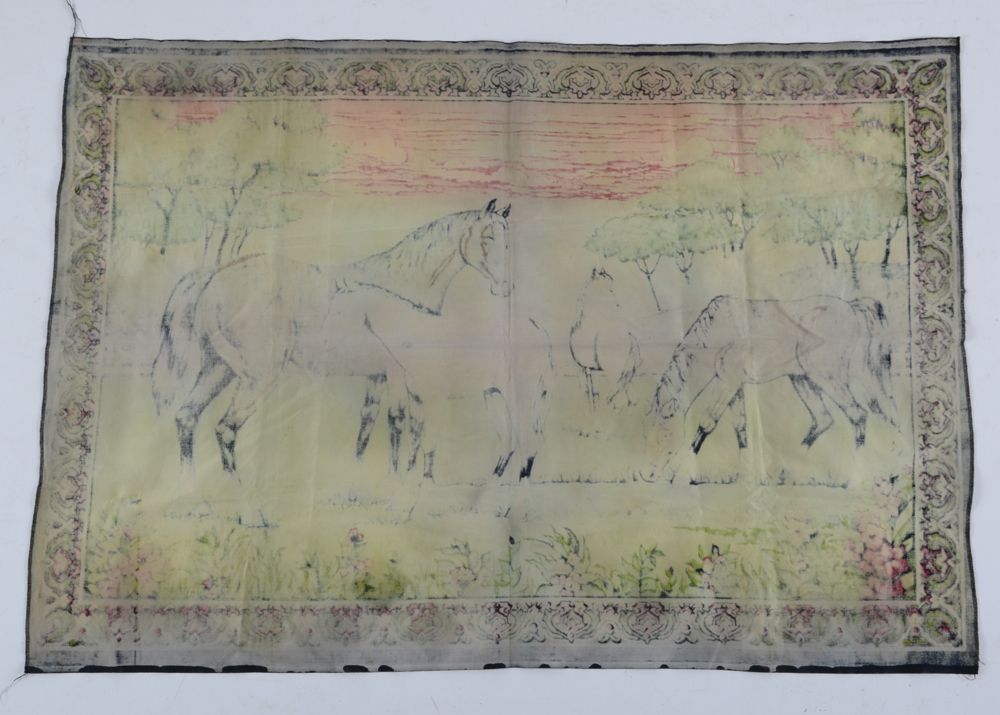 Vintage Horse Tapestry