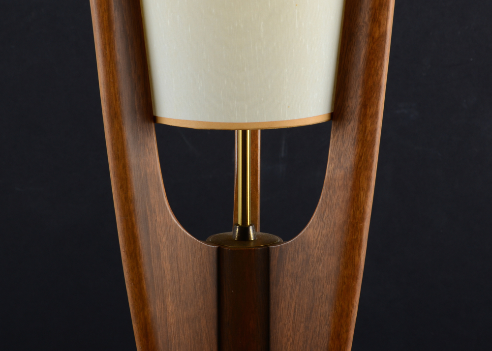 Adriane Pearsall Teak Table Lamp