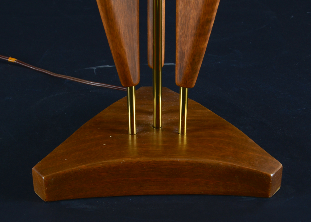 Adriane Pearsall Teak Table Lamp