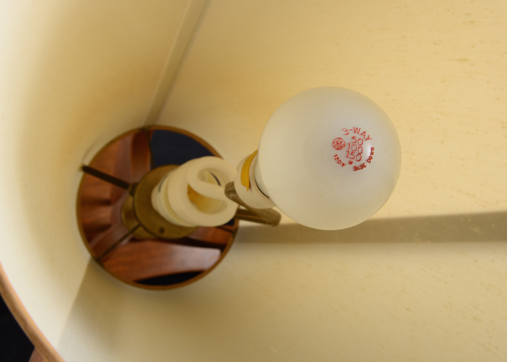 Adriane Pearsall Teak Table Lamp