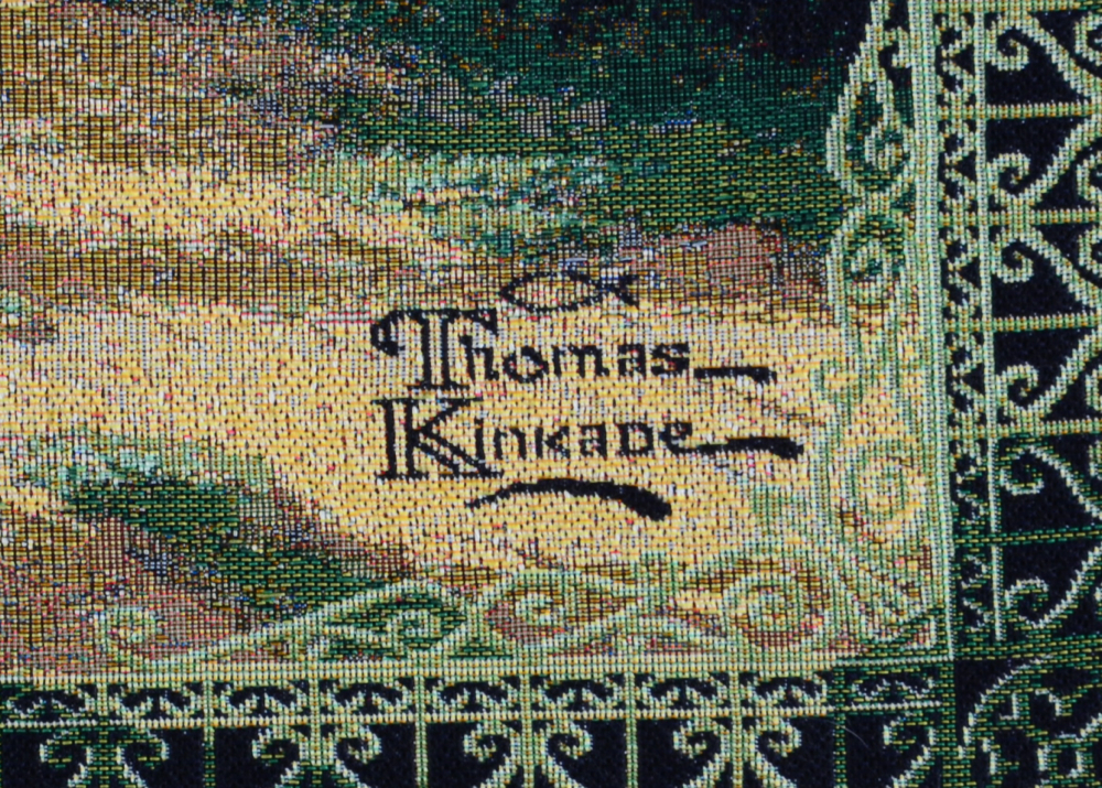 Thomas Kinkade Woven Tapestry