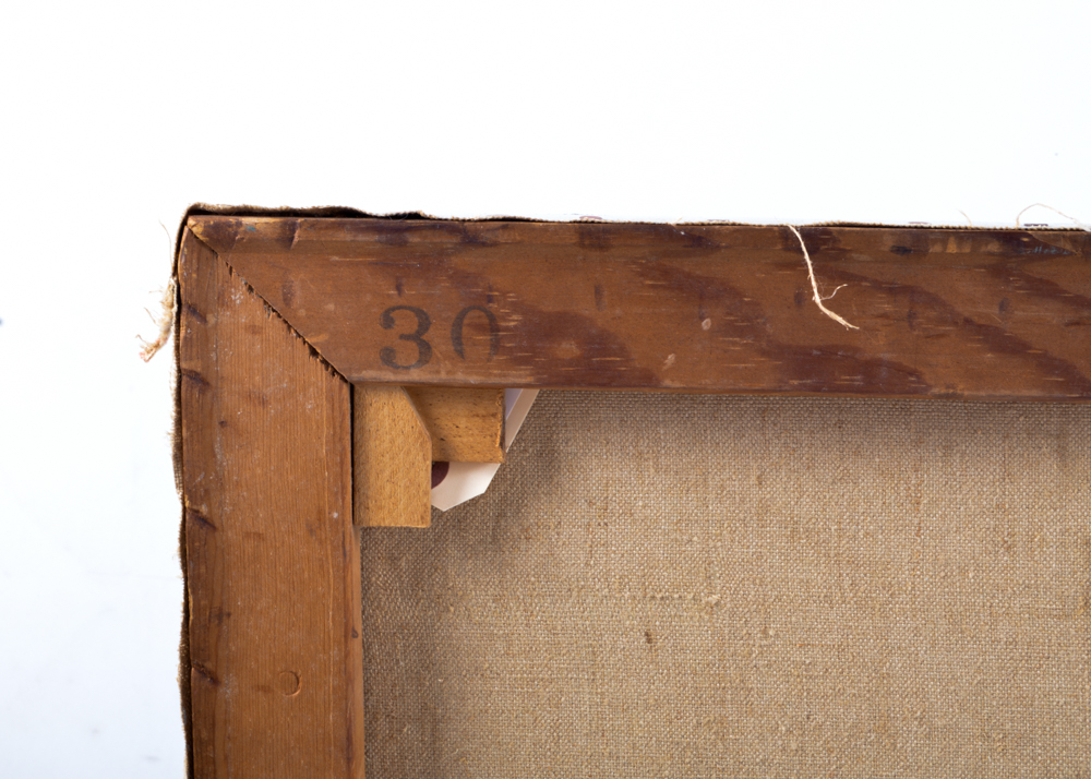 Vintage, Signed Oil on Canvas by Wolz