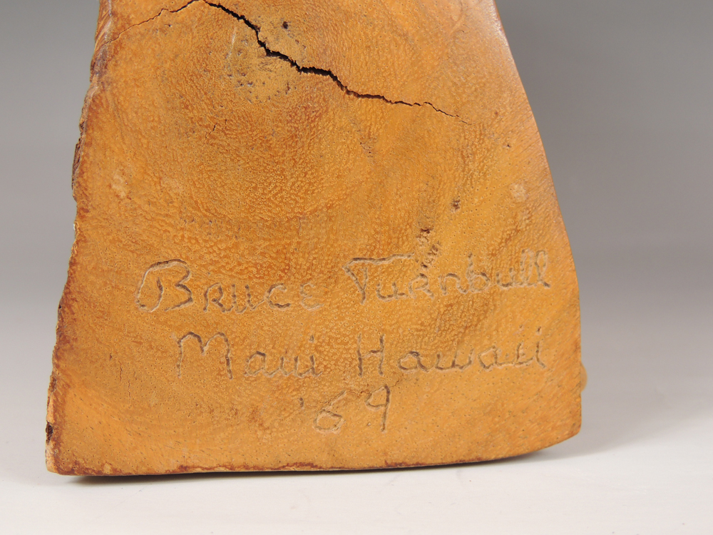Signed Bruce Turnbull Driftwood Sculptures