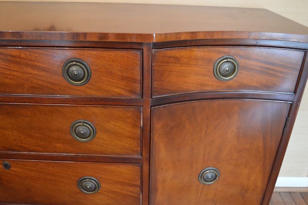 Duncan Phyfe Style Mahogany Buffet