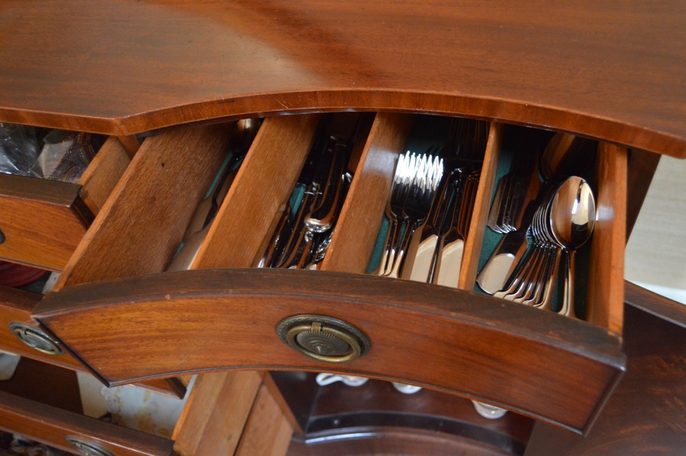 Duncan Phyfe Style Mahogany Buffet