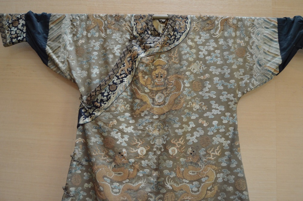 19th Century Chinese Imperial Dragon Robe