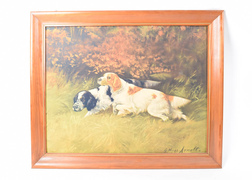 Gustav Muss Arnolt Offset Lithograph Reproduction