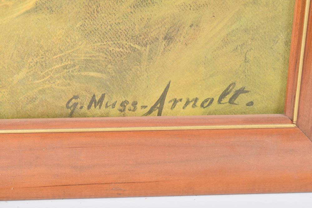 Gustav Muss Arnolt Offset Lithograph Reproduction