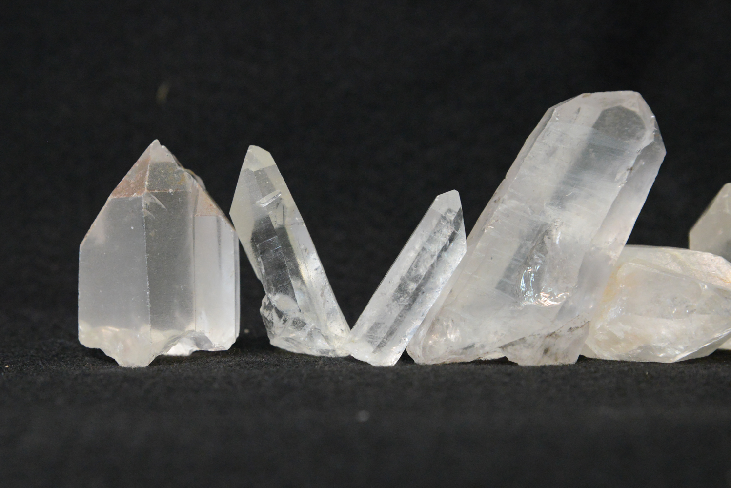 Collection of Natural Crystal Points