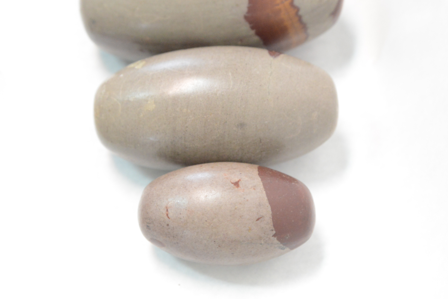 Quartet of Shiva Lingham Sacred Stones