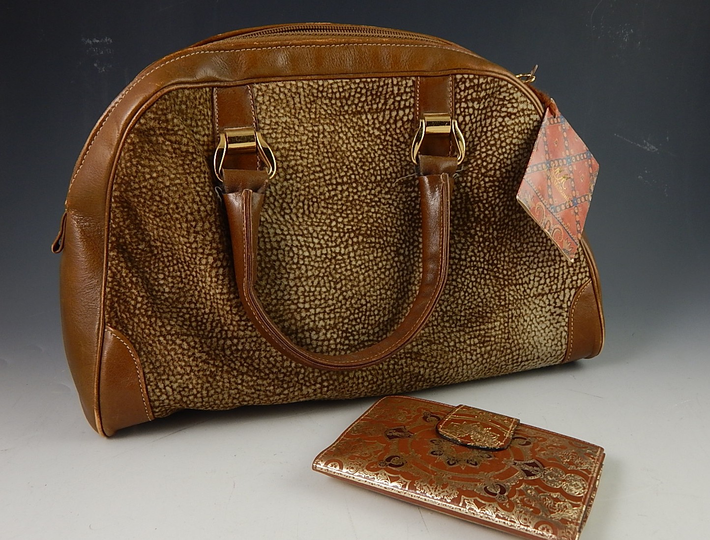 Morris Moskowitz Leather Purse and Leather Wallet