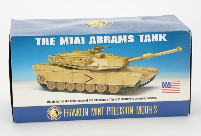 Franklin Mint Die-Cast Model M1Ai Abrams Tank