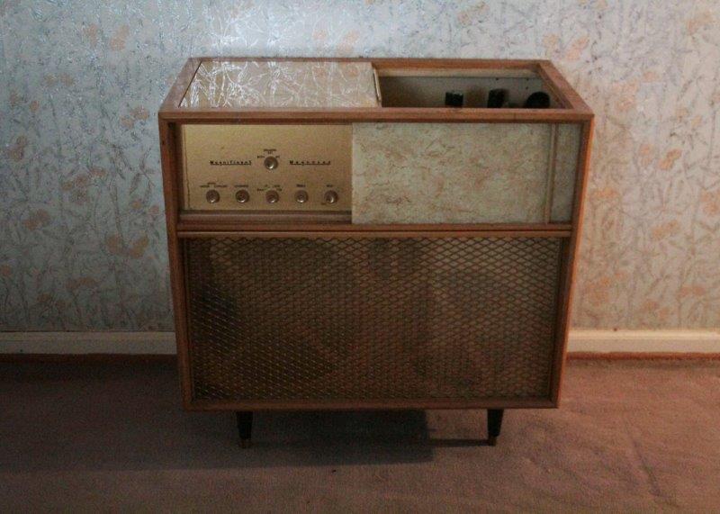 Mid-Century Magnavox Stereo Cabinet