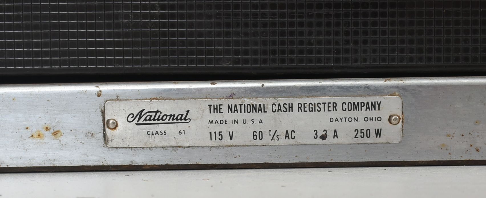 Vintage NCR Cash Register