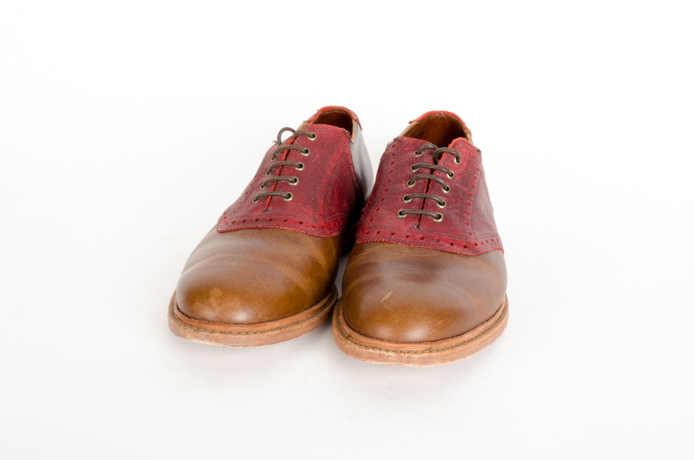 Allen Edmond "Finch" Brown and Red Men's Shoe
