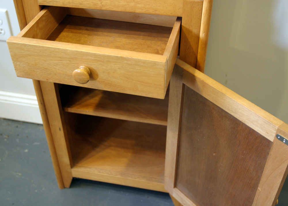 Narrow Drop Front Cabinet