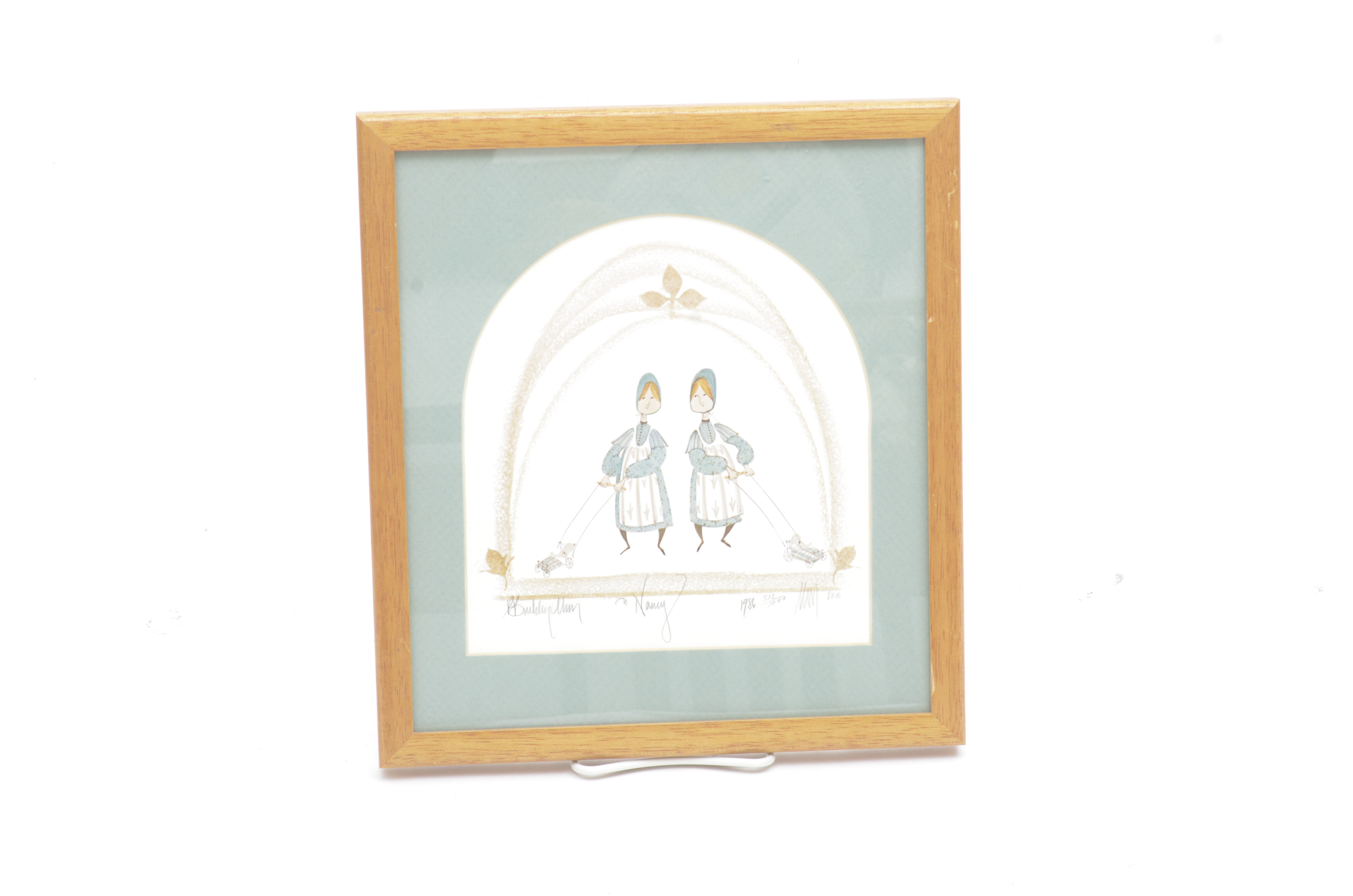 Signed P. Buckley Moss Limited Edition Print