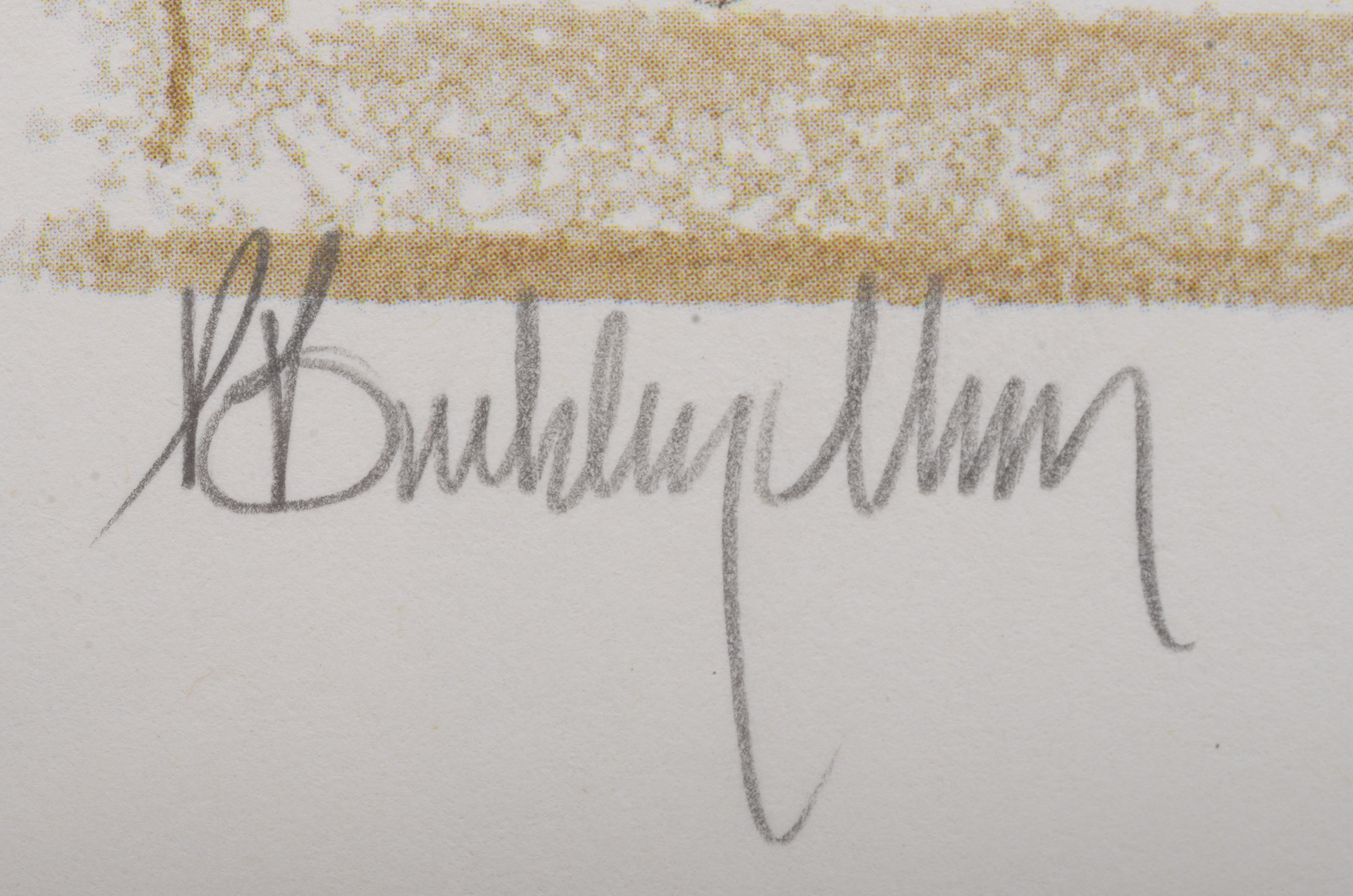 Signed P. Buckley Moss Limited Edition Print