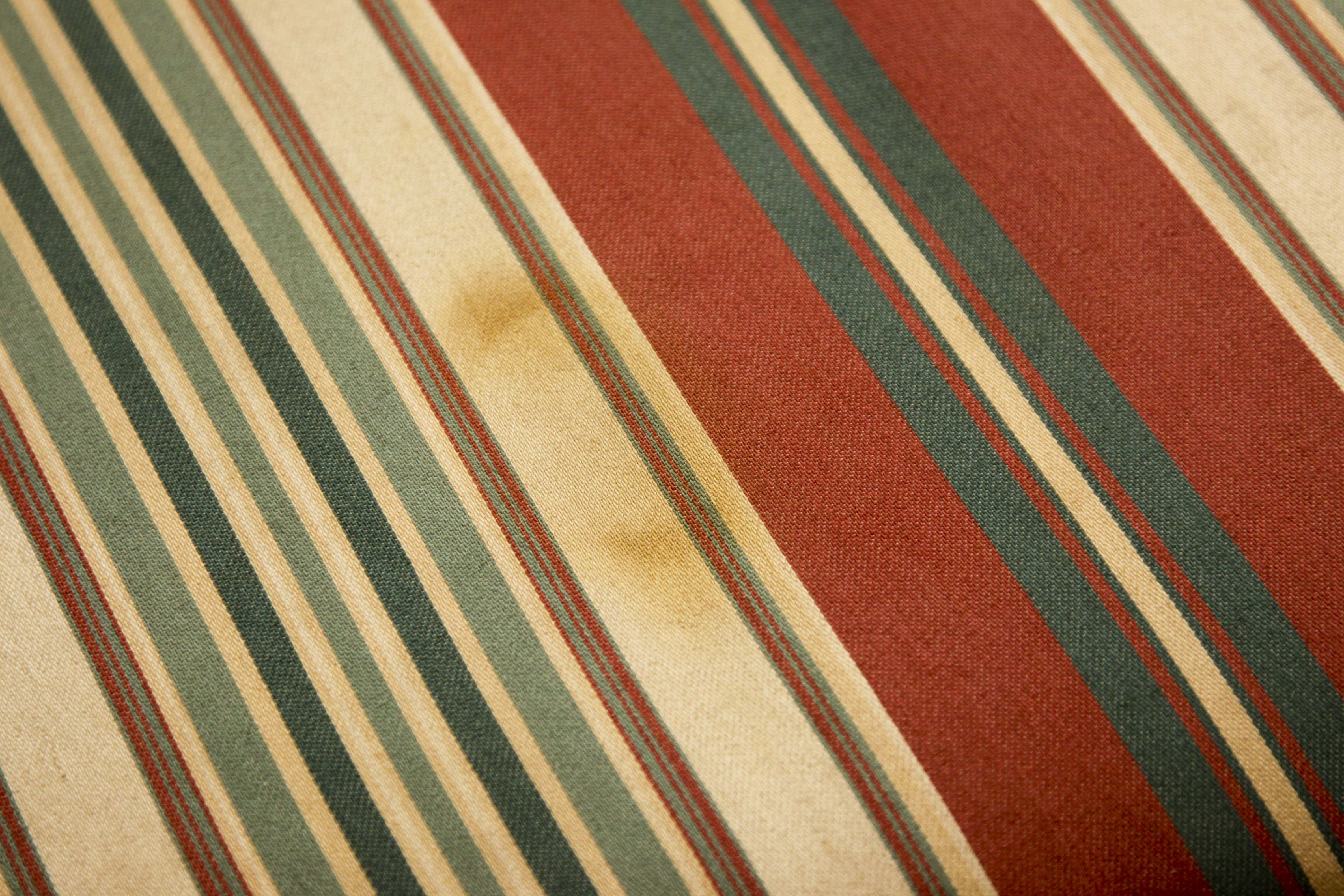 _Decorating Den_ Striped Loveseat