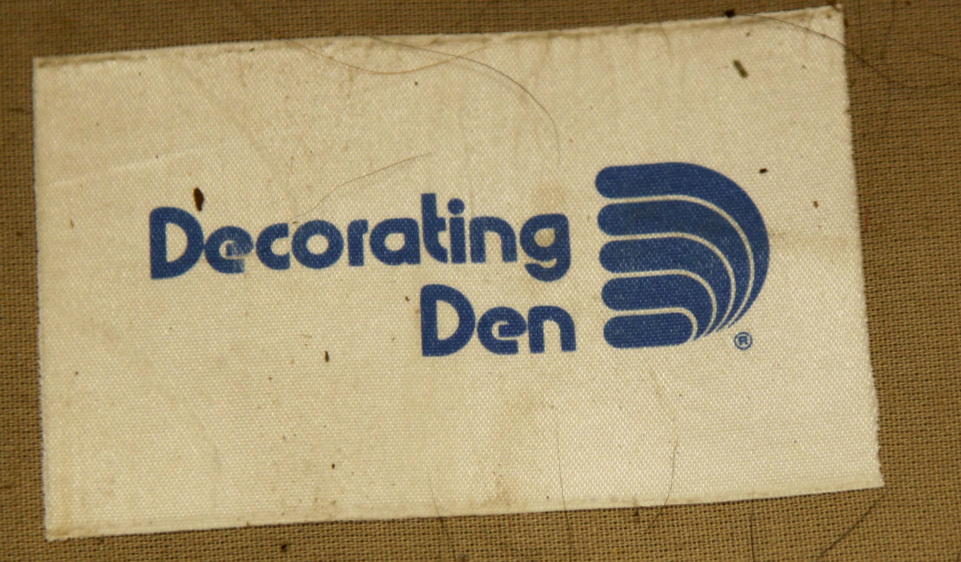 _Decorating Den_ Striped Loveseat