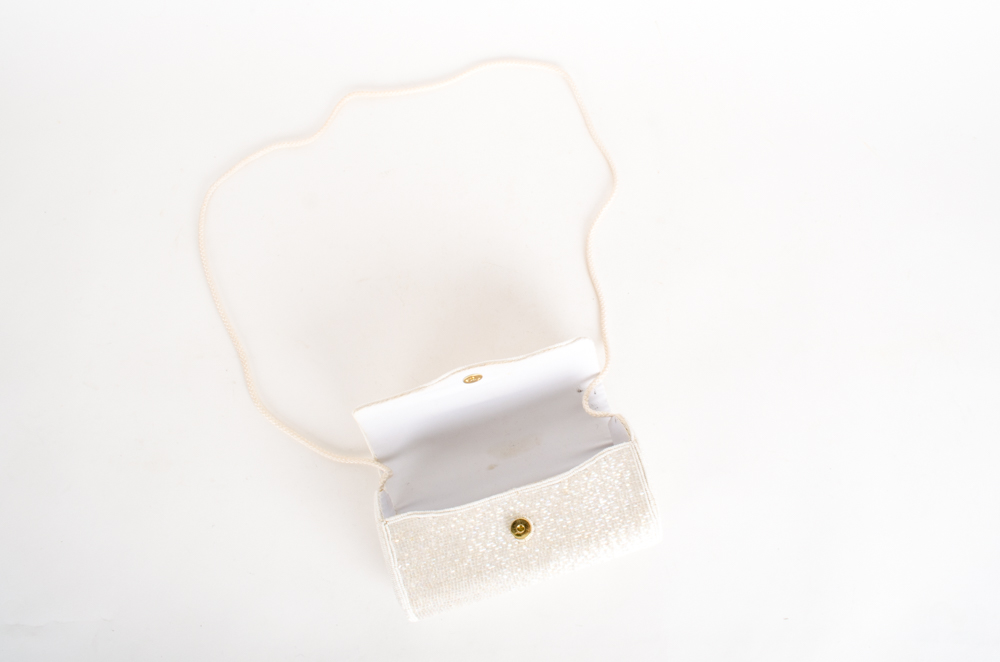 A Collection of Black and White Evening Bags