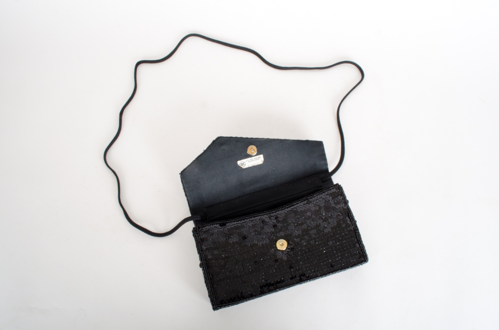 A Collection of Black and White Evening Bags