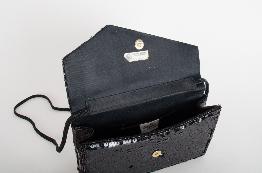 A Collection of Black and White Evening Bags