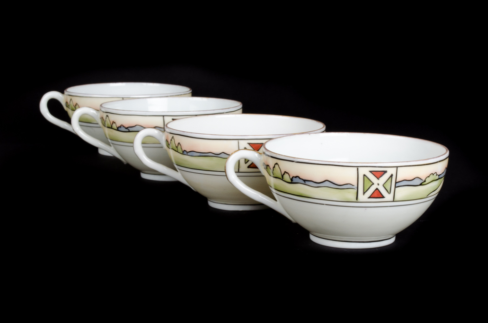 Vintage Japanese Tea Set