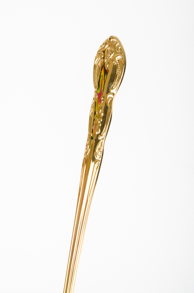 Set of Gold Plated Flatware