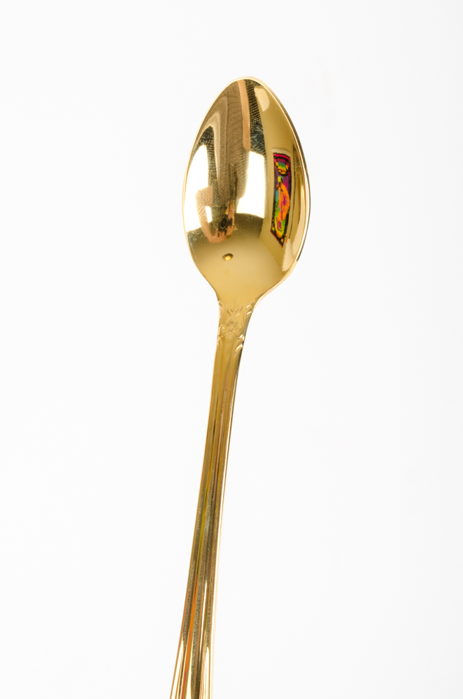 Set of Gold Plated Flatware