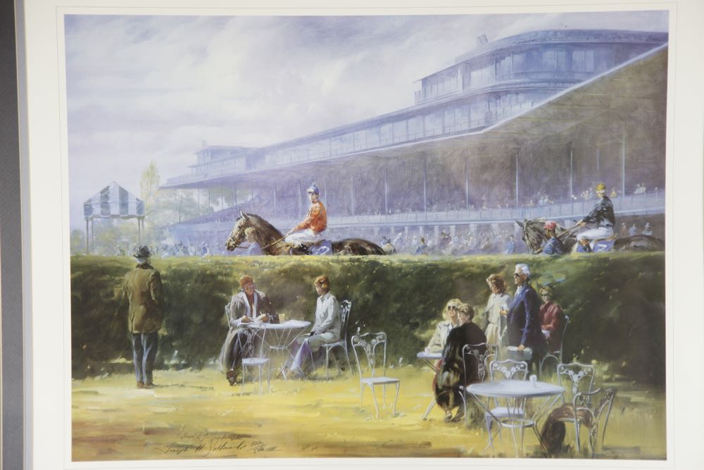 Sulkowski Keeneland Framed Lithograph