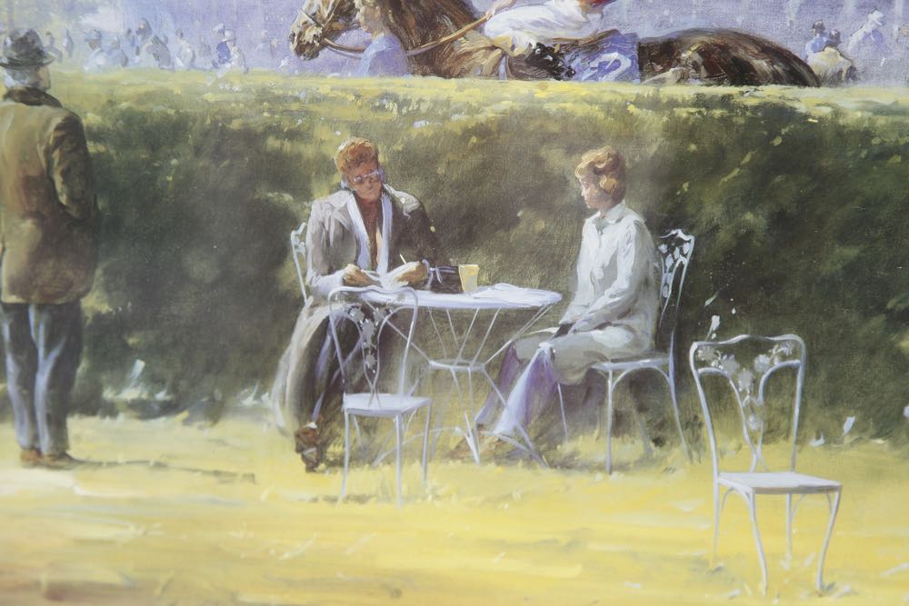 Sulkowski Keeneland Framed Lithograph