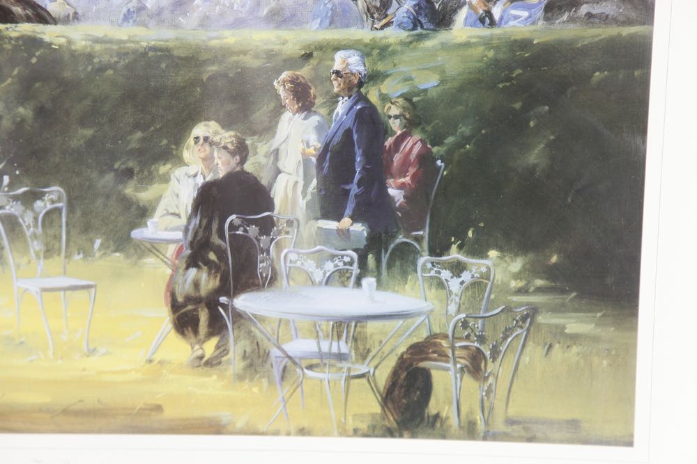 Sulkowski Keeneland Framed Lithograph