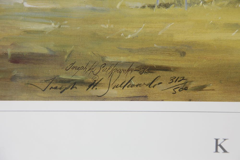 Sulkowski Keeneland Framed Lithograph