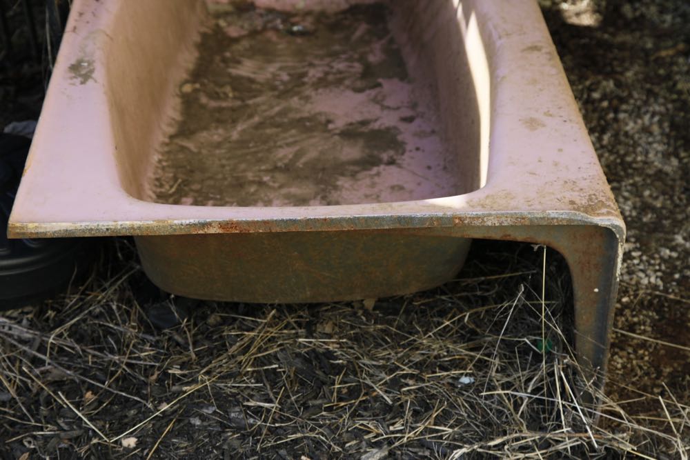 Vintage Pink Kohler Cast Iron Tub